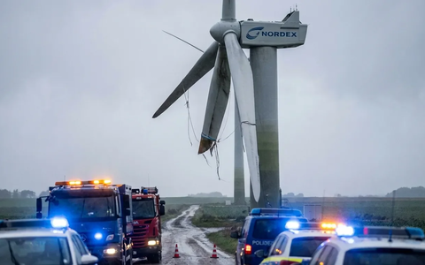 Nordex-Windrad bei Bedburg: Rotorblatt-Bruch löst Sicherheitsdebatte aus - Foto: über boerse-global.de