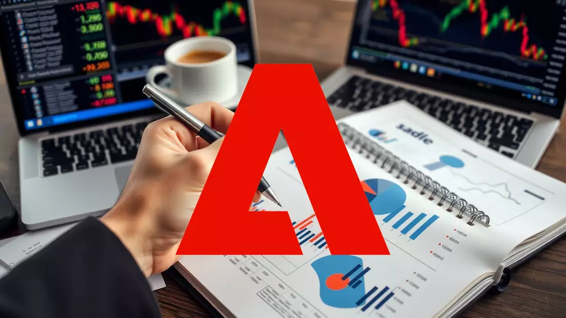 Adobe en la mira: Goldman Sachs recomienda vender ante la amenaza de la IA Illustration mit AI erstellt übermittelt durch boerse-global.de