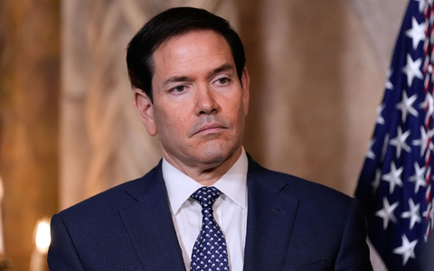 US-Außenminister Marco Rubio will über Grönland reden. (Archivfoto) - Foto: Alex Brandon/AP/dpa