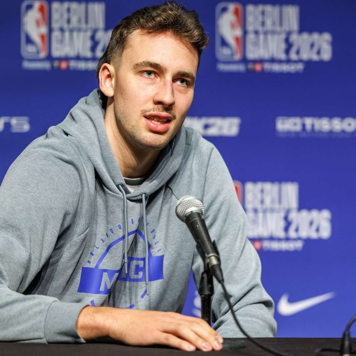 Der Kreis schließt sich: Moritz Wagner wurde in Berlin zum Basketballspieler. - Foto: Andreas Gora/dpa