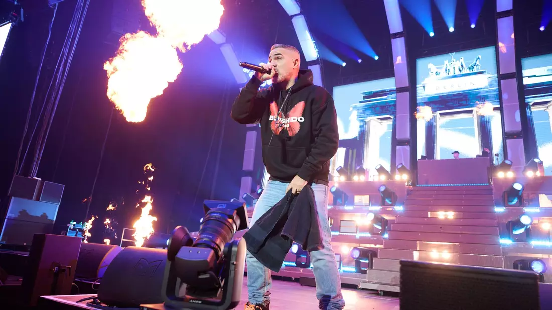Rapper Bushido ist momentan mit seiner Abschiedstour unterwegs. - Bild: Annette Riedl/dpa