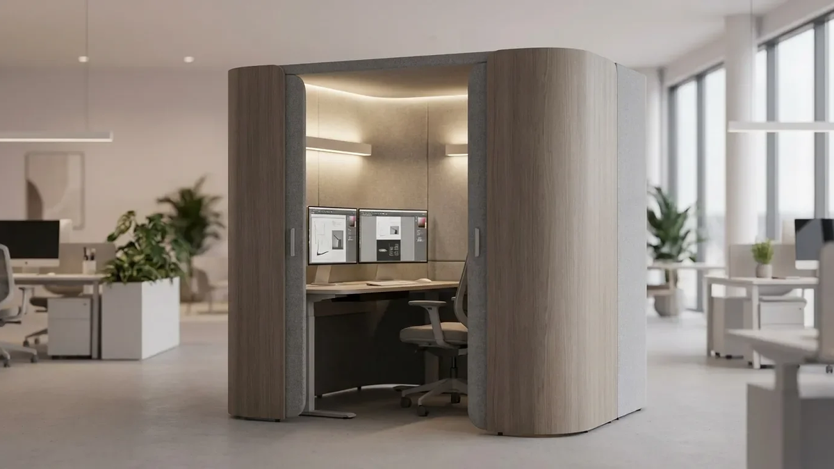 Ambience Workstations: So schützen neue Bürokonzepte vor Lärm - Foto: über boerse-global.de