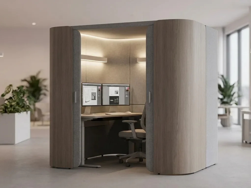 Ambience Workstations: So schützen neue Bürokonzepte vor Lärm - Foto: über boerse-global.de