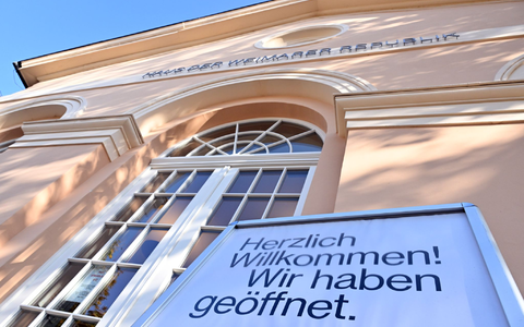 Die New York Times veröffentlichte einen Bericht über das Haus der Weimarer Republik. (Archivfoto) - Foto: Martin Schutt/dpa