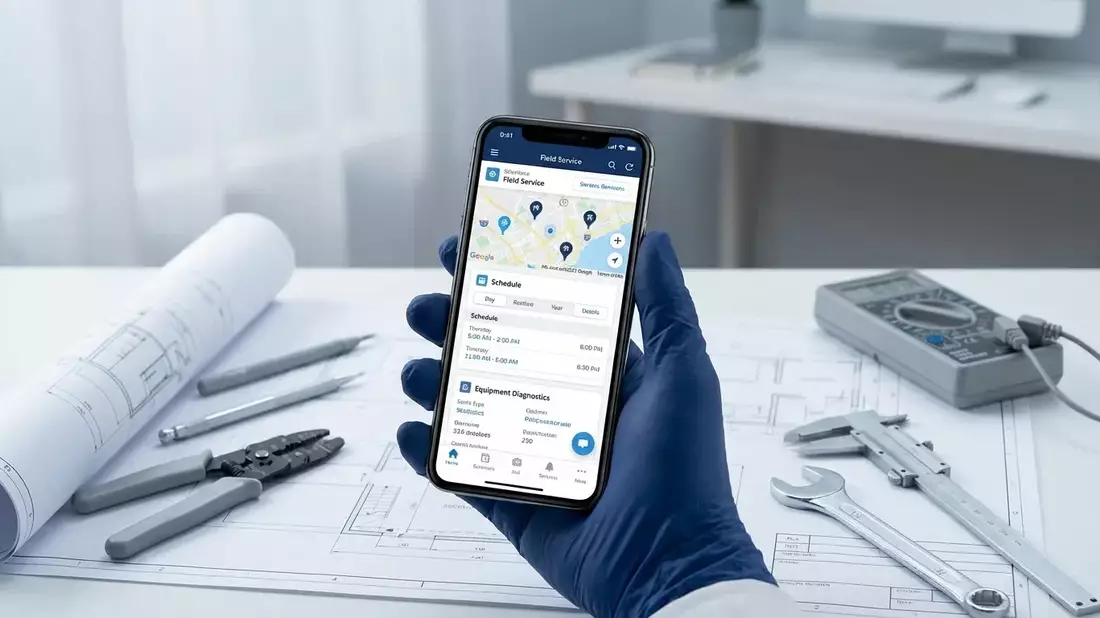 Salesforce Field Service: KI und Karten für die mobile Belegschaft - Bild: über boerse-global.de