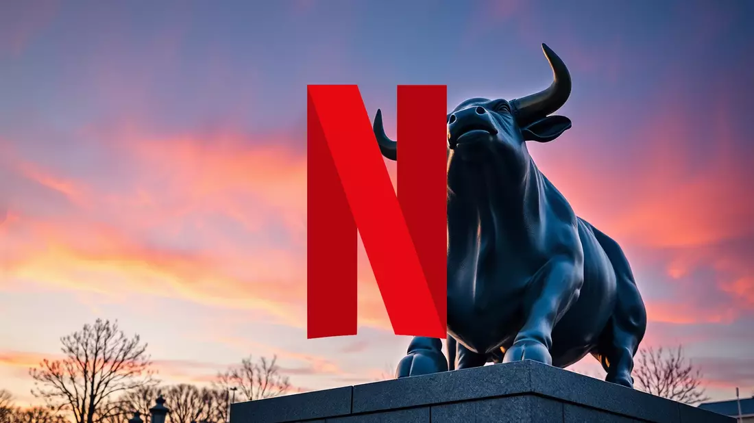 Netflix Aktie: Drohende Kluft? - Bild: über boerse-global.de