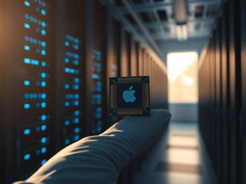 Apple baut eigene KI-Server-Chips für globale Offensive - Foto: über boerse-global.de