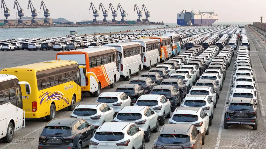 E-Autozölle hatten das Verhältnis zwischen China und der EU belastet. (Symbolbild)  - Bild: Tang Ke/XinHua/dpa