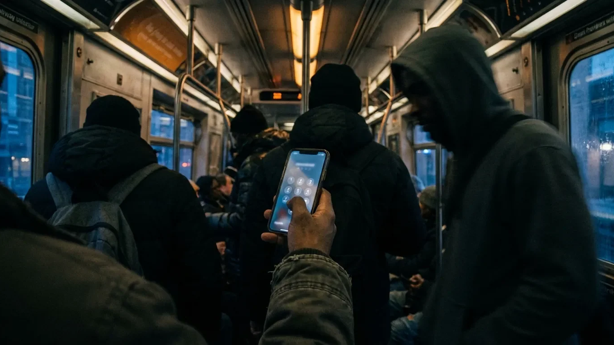 Smartphone-Diebe spähen jetzt PINs über die Schulter aus - Foto: über boerse-global.de