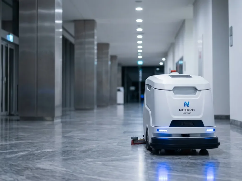 Nexaro-Roboter reinigen Dresdens Stadtforum autonom - Foto: über boerse-global.de