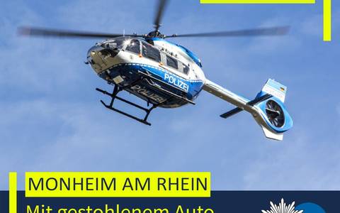 POL-ME: Mit gestohlenem Auto verunfallt und geflohen: Polizei fahndete per Hubschrauber - 2601034 - Foto: presseportal.de