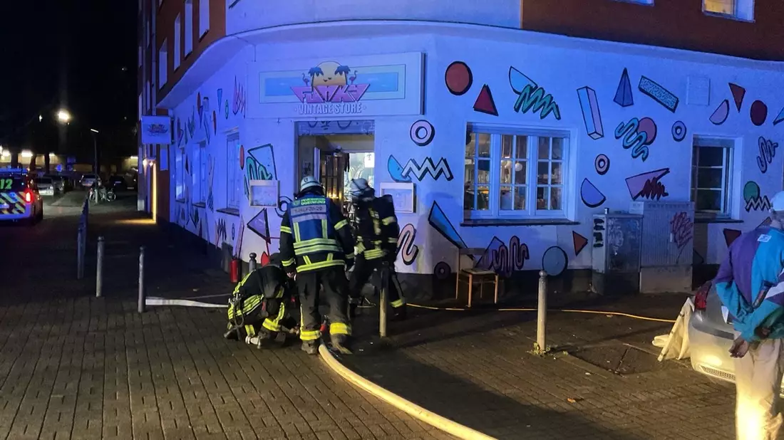 FW-DO: Brand in einem Ladenlokal - Inhaber konnte den Brand selbst löschen - Bild: presseportal.de