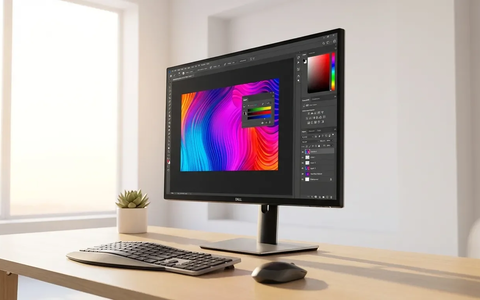 Dell UltraSharp 32 4K QD-OLED: OLED für Profis mit Anti-Blend-Schicht - Foto: über boerse-global.de