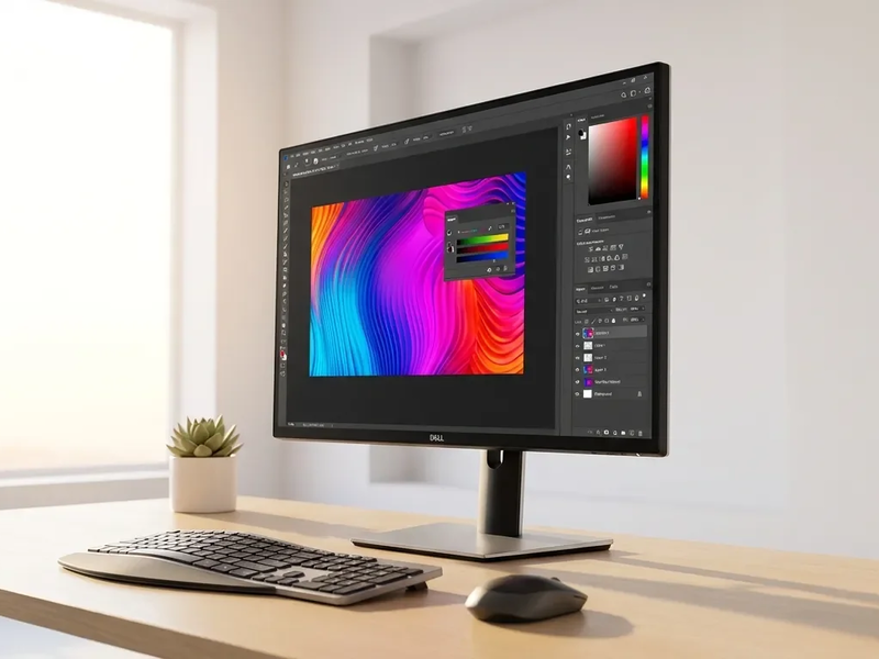 Dell UltraSharp 32 4K QD-OLED: OLED für Profis mit Anti-Blend-Schicht - Foto: über boerse-global.de