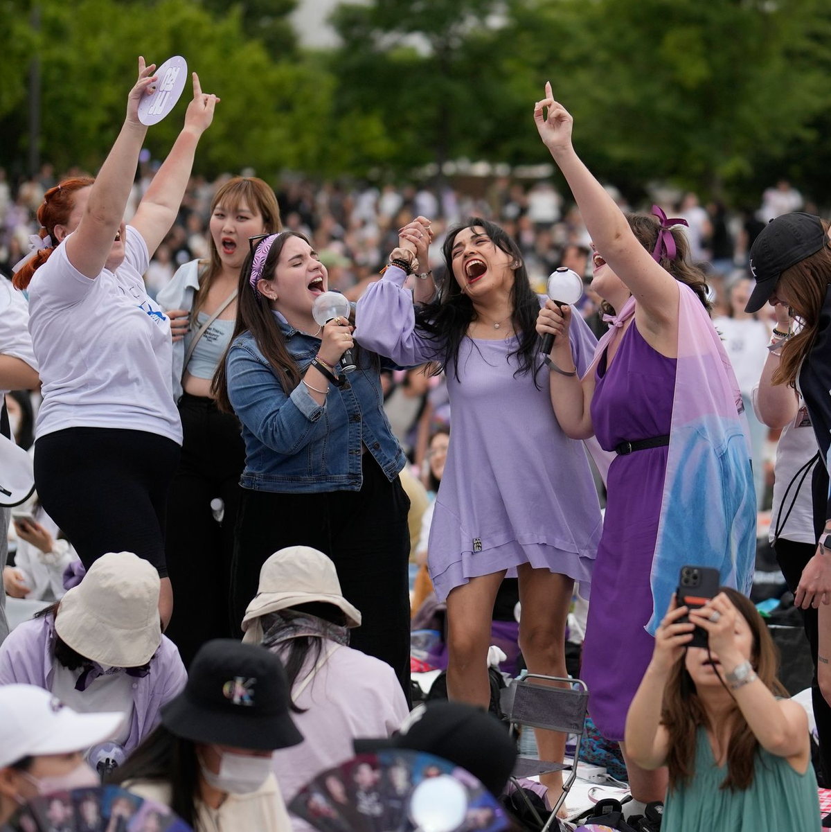 Die sieben Musiker haben weltweit eine riesige Fangemeinschaft, die sich auch «Army» nennt. (Archivbild) - Foto: Lee Jin-man/AP
