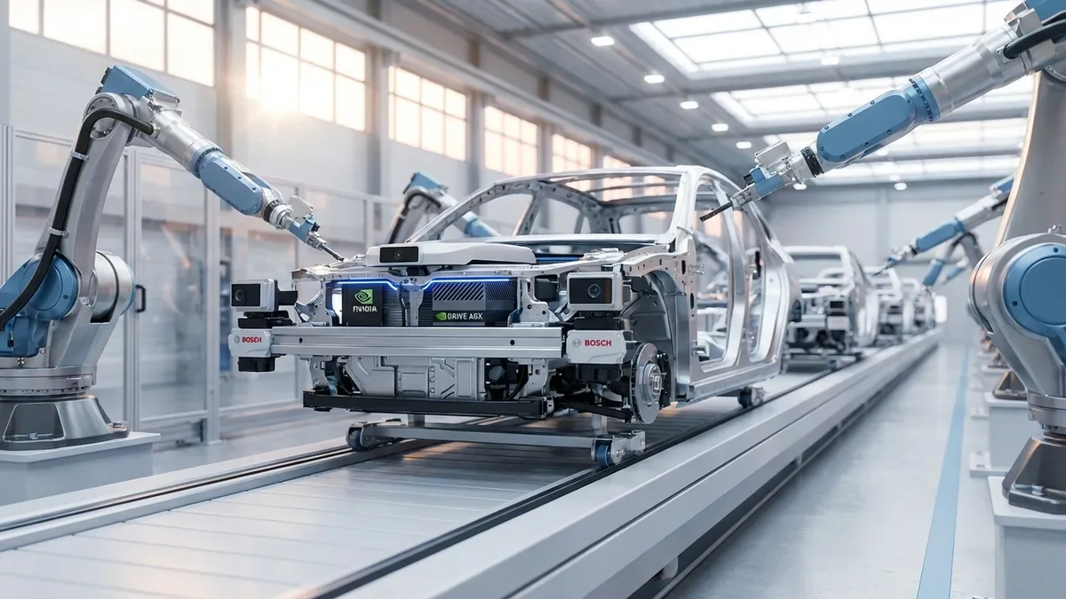 Bosch und ZF setzen auf NVIDIAs autonome Fahrzeug-Plattform - Foto: über boerse-global.de