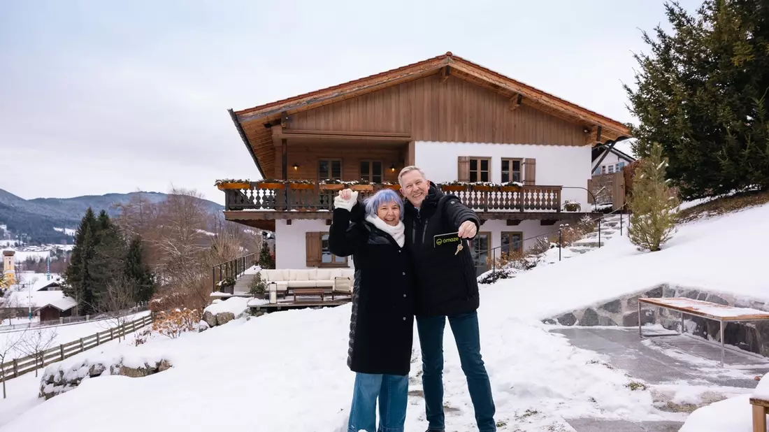 Vom Sorgenhaus zur Traumvilla: Bochumer gewinnt Omaze Landhaus-Villa in Oberbayern im Wert von 2,7 Millionen Euro - Bild: presseportal.de