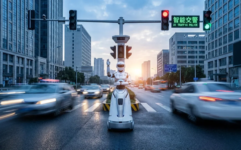 AiMOGA: Chinesischer Roboter-Polizist nimmt Dienst auf - Foto: über boerse-global.de