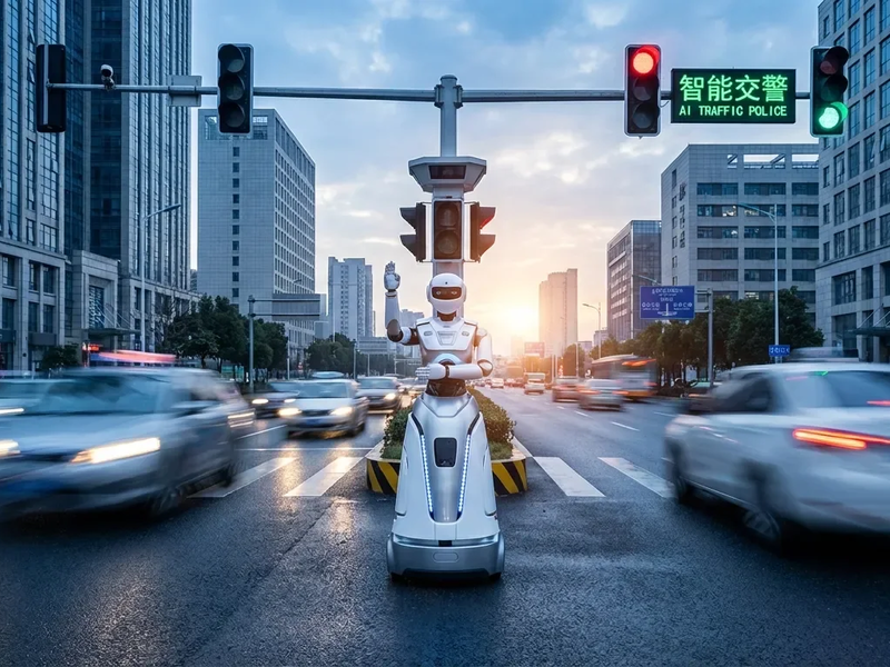 AiMOGA: Chinesischer Roboter-Polizist nimmt Dienst auf - Foto: über boerse-global.de