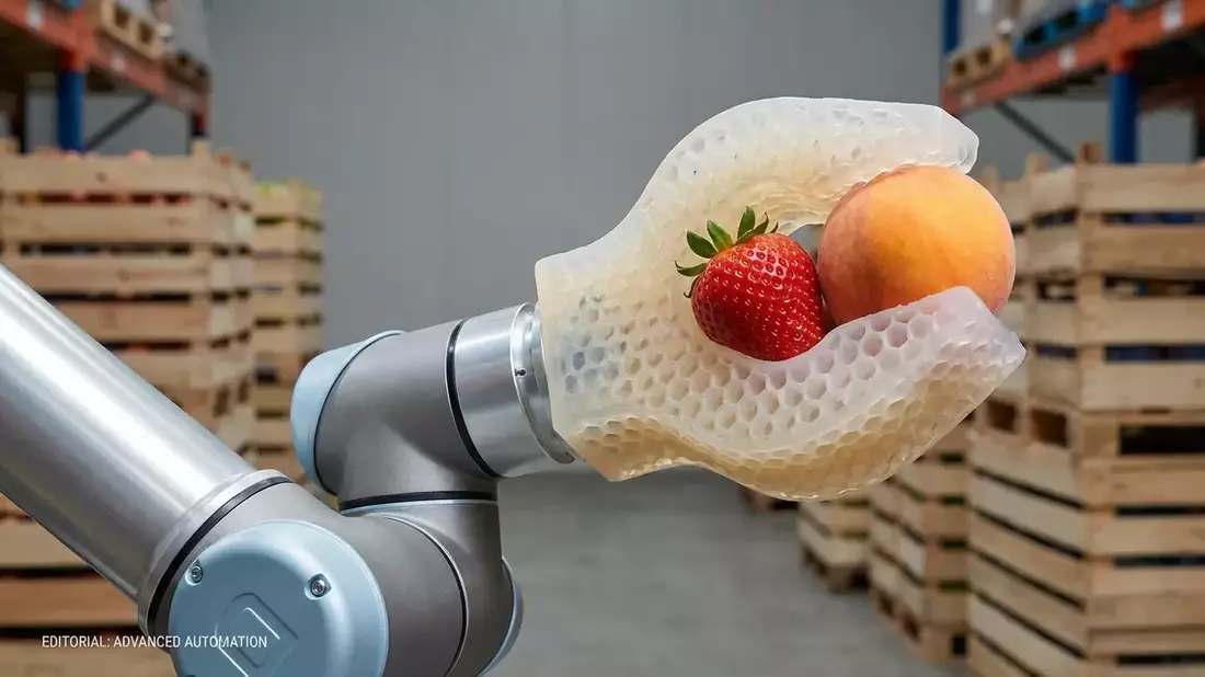 Fraunhofer-IAPT-Cobot: Sanfte Roboterhand für empfindliches Obst - Bild: über boerse-global.de