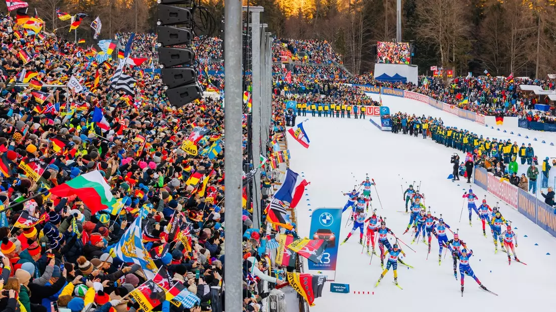 Startschuss für den Vorverkauf heute: LaVita IBU Weltcup Biathlon Ruhpolding 2027 - Bild: presseportal.de