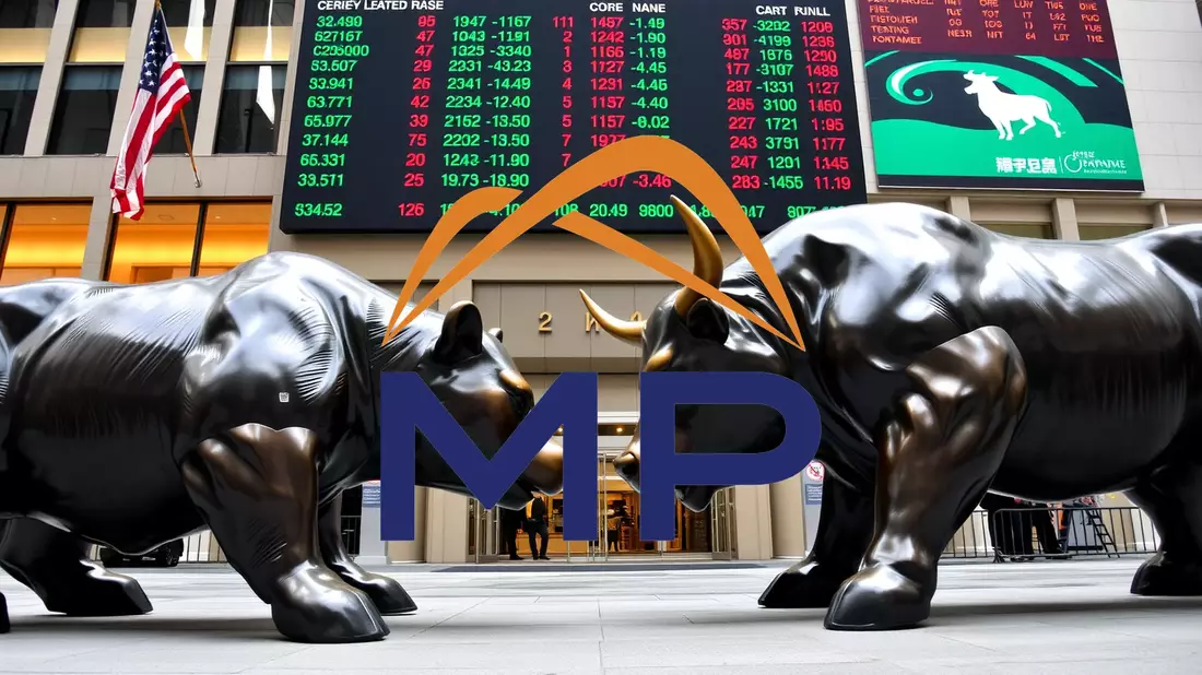 MP Materials: Optimismo analítico frente a desinversión directiva - Bild: über boerse-global.de