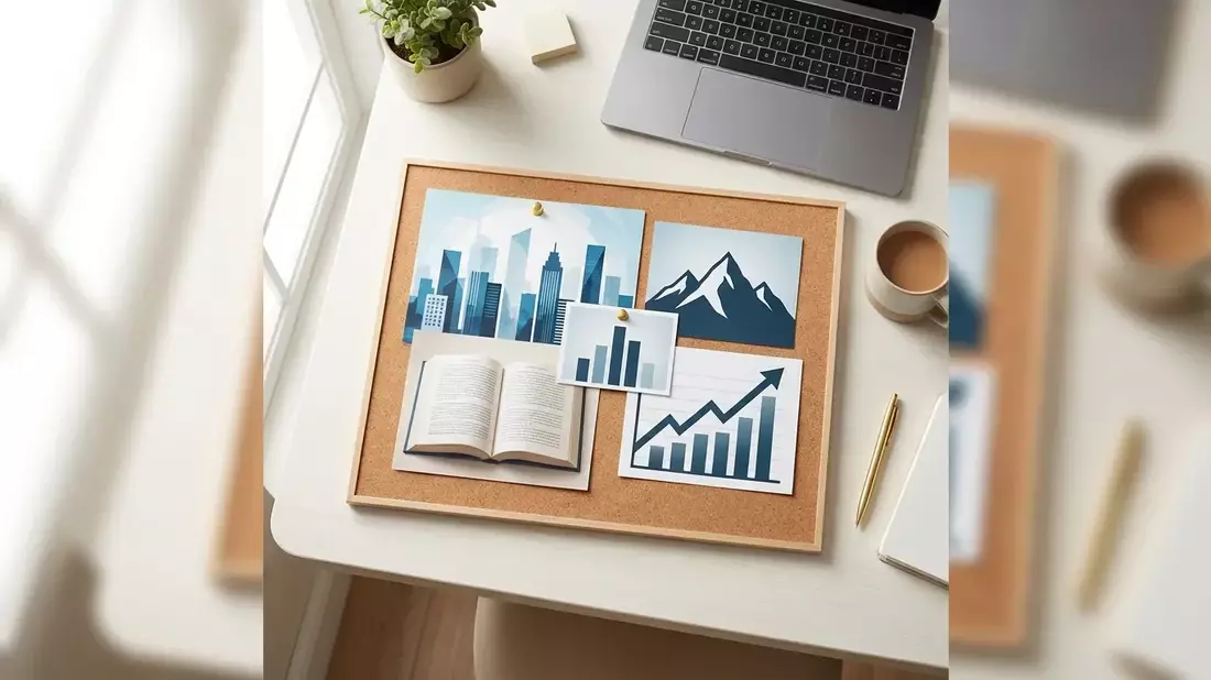 Vision Boards: Vom Bastelprojekt zur Strategie für 2026 - Bild: über boerse-global.de