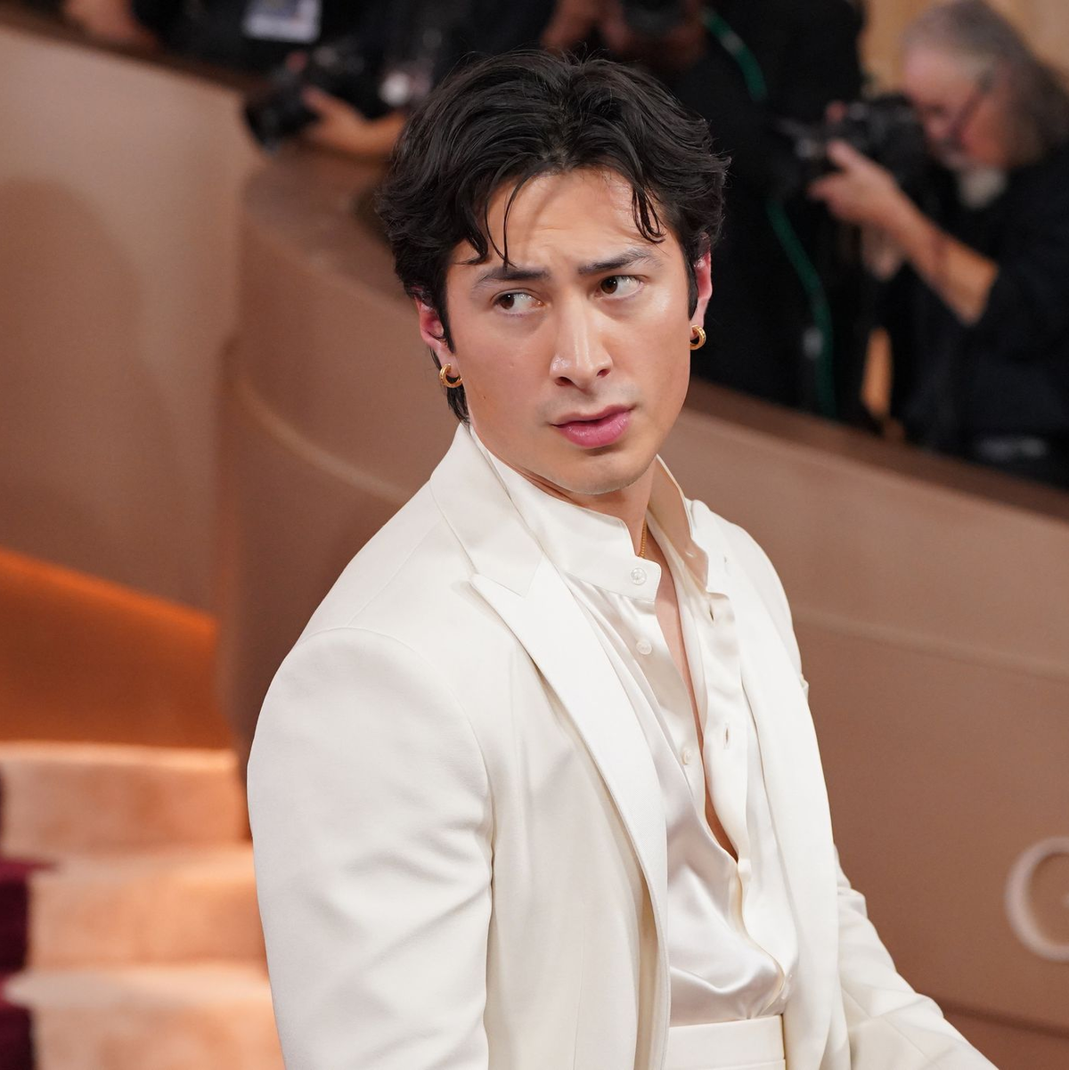 Connor Storrie (25) am Sonntag in Beverly Hills bei den Golden Globes. (Archivbild) - Foto: Jordan Strauss/Invision/AP/dpa