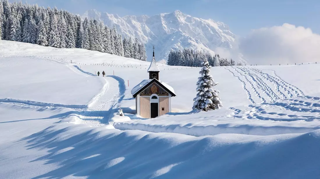 Der leiseste Luxus der Alpen:  Erster Winterweitwanderweg am Hochkönig - Bild: presseportal.de