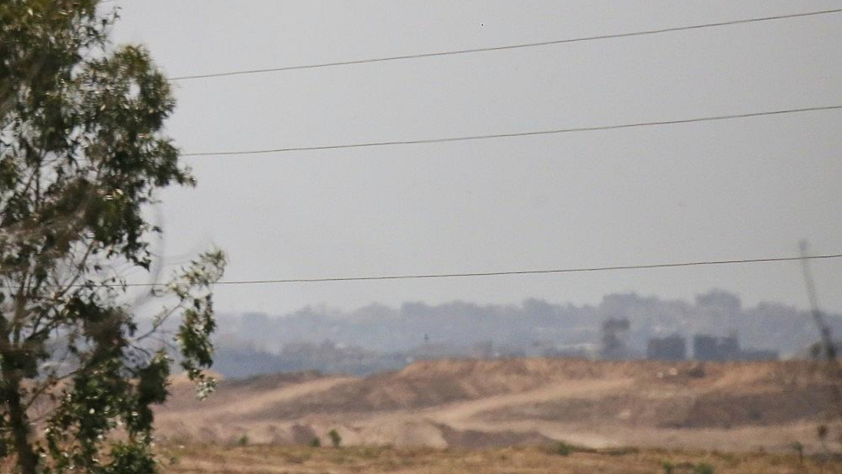 Blick von Israel in den Gazastreifen (Archiv) - Foto: via dts Nachrichtenagentur