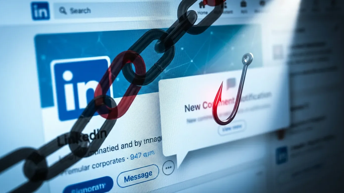 LinkedIn: Phishing-Welle nutzt gefälschte Kontosperrungen in Kommentaren - Foto: über boerse-global.de