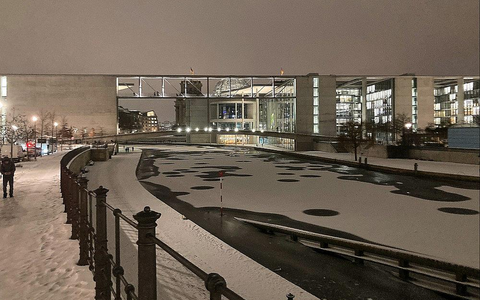 Bundestag im Winter am 12.01.2026 - Foto: via dts Nachrichtenagentur