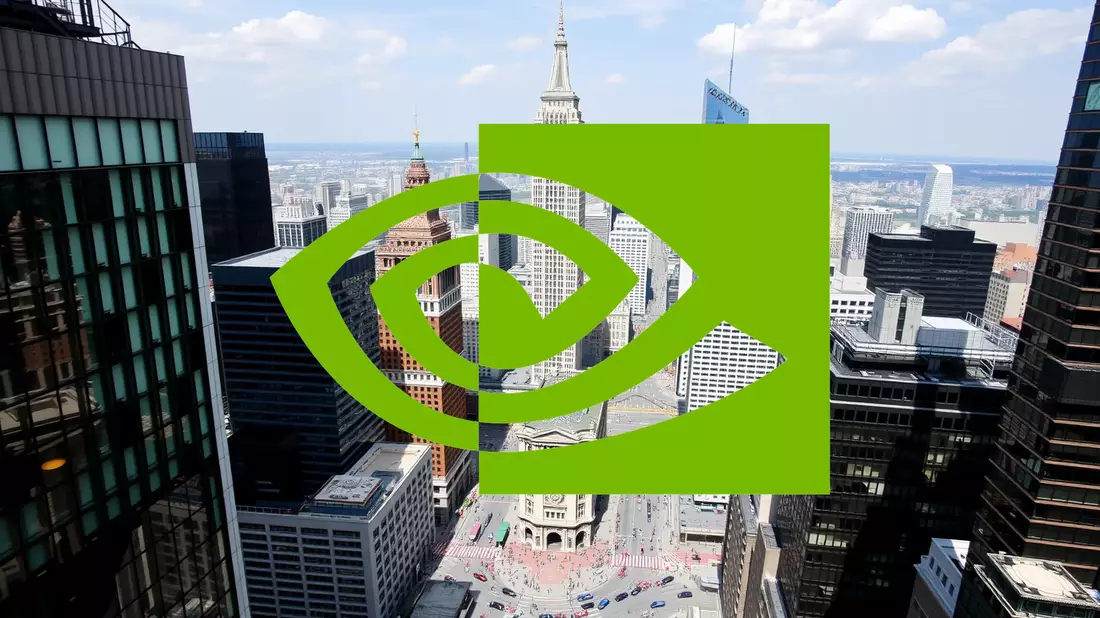 Nvidia Shares Dip Amid Inflation Concerns and Market Jitters Illustration mit AI erstellt übermittelt durch boerse-global.de