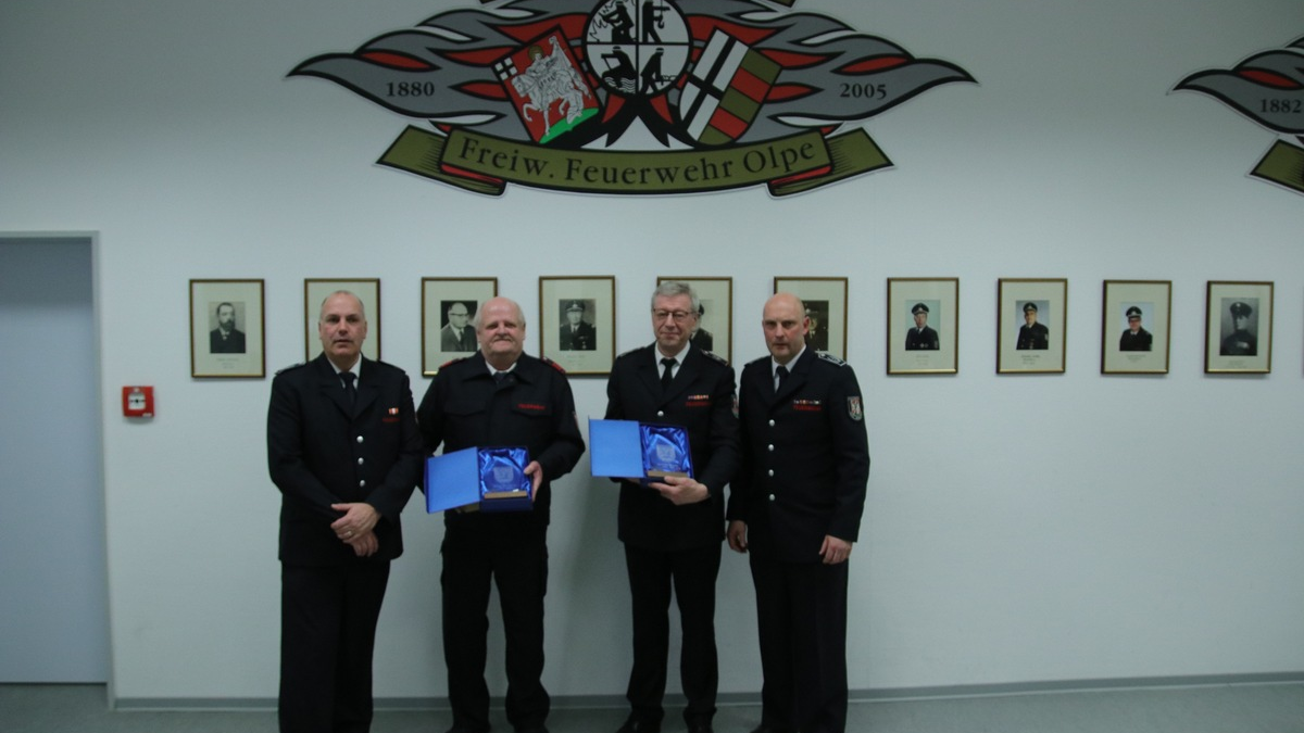 FW-OE: Jahreshauptversammlung 2026 der Feuerwehr Olpe - Foto: presseportal.de