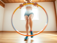 Hula-Hoop: Vom Kinderspiel zum ernsthaften Rückentraining - Foto: über boerse-global.de