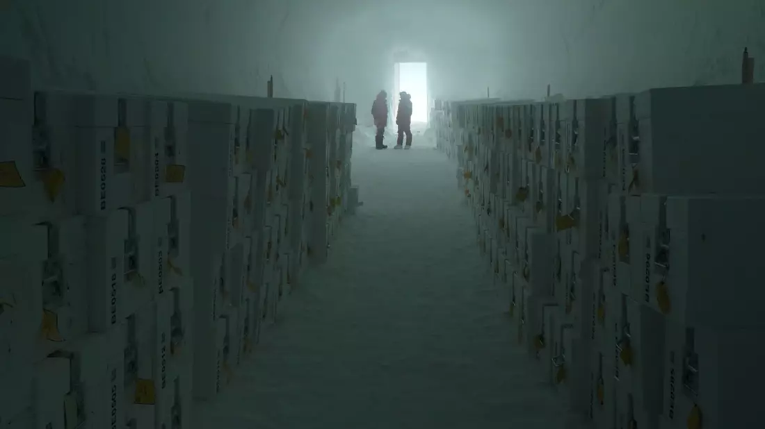 Ein Blick ins Innere der Eiskammer. - Bild: Gaetano Massimo Macri/PNRA/IPEV/dpa