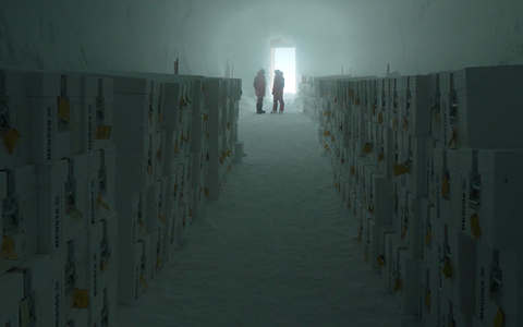 Ein Blick ins Innere der Eiskammer. - Foto: Gaetano Massimo Macri/PNRA/IPEV/dpa