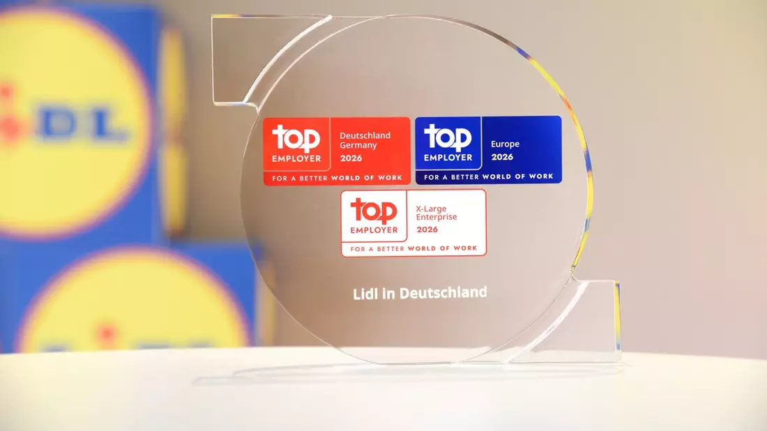 Lidl in Deutschland erneut als Top Employer 2026 ausgezeichnet: Karriere, die sich lohnt - Bild: presseportal.de