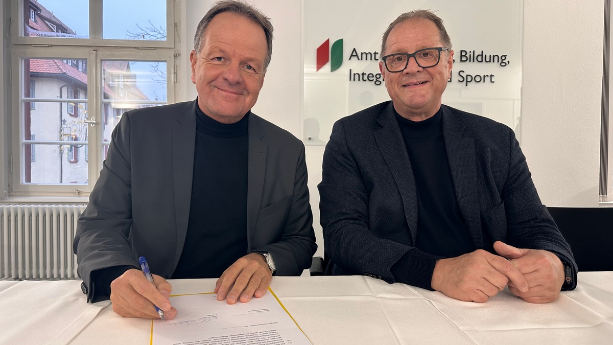 POL-HfPolBW: Stadt Villingen-Schwenningen und Hochschule für Polizei Baden-Württemberg verlängern ihre gemeinsame Kooperation - Foto: presseportal.de