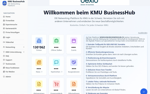 Schweiz: KMU-Business-Hub startet - Foto: Werbetherapeut über pressetext.de