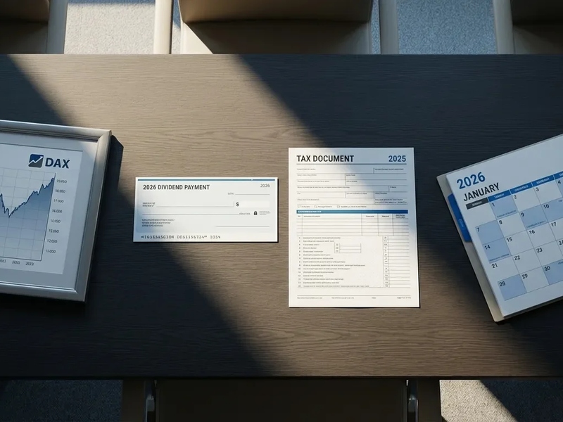 DAX-Dividenden und Steuerreform prägen das Anlegerjahr 2026 - Foto: über boerse-global.de