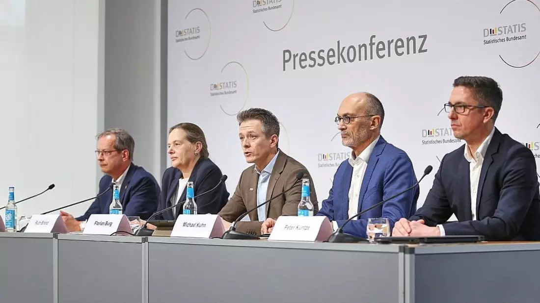 Vorstellung Bruttoinlandsprodukt 2025 für Deutschland am 15.01.2026 - Bild: via dts Nachrichtenagentur