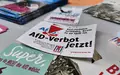 Werbematerial für AfD-Verbotsverfahren (Archiv) - Foto: via dts Nachrichtenagentur