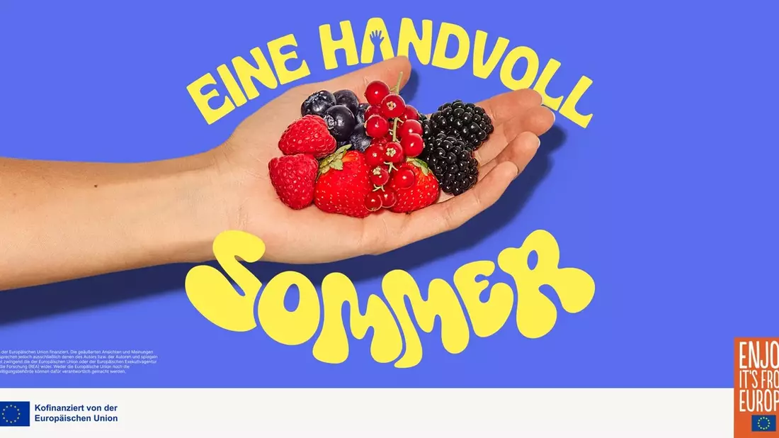 Eine Handvoll Sommer: Beeren aus Europa, immer und überall - Bild: presseportal.de