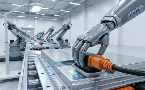 CATL startet weltweit erste Batteriefabrik mit menschenähnlichen Robotern - Foto: über boerse-global.de