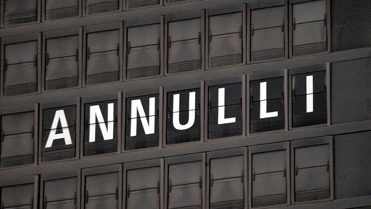 Annullierter Flug (Archiv) - Foto: via dts Nachrichtenagentur