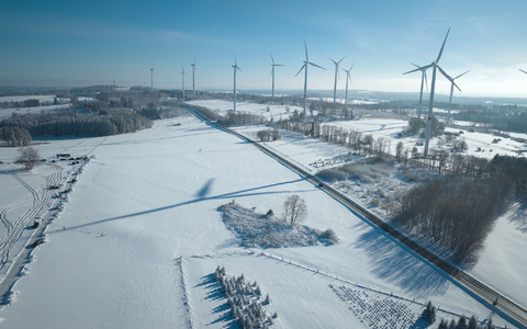 2025 zweitbestes Jahr bei Ausbau von Windrädern an Land - Foto: Thomas Frey/dpa