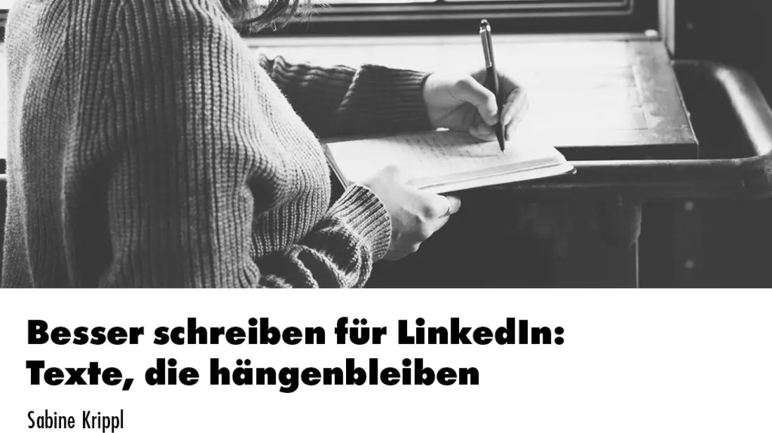 Besser schreiben für LinkedIn: Texte, die hängenbleiben / Ein Webinar der news aktuell Academy - Bild: presseportal.de