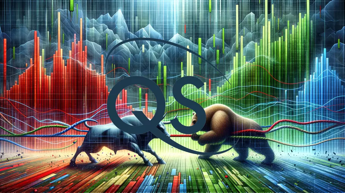 QuantumScape: Un Avance Técnico Nítido Enfrenta al Escepticismo del Mercado Illustration mit AI erstellt übermittelt durch boerse-global.de