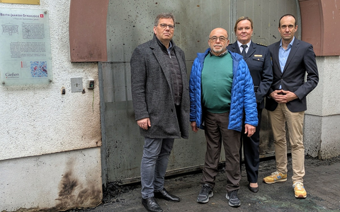 Mittelhessen: +++ Gemeinsame Pressemitteilung der Stadt Gießen, der jüdischen Gemeinde Gießen und des Polizeipräsidiums Mittelhessen +++ - Foto: presseportal.de